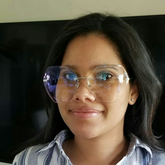 BRAND NEW 2019 HEXAGONAL STYLE WOMAN SUNGLASSES - Picture 3 of 4